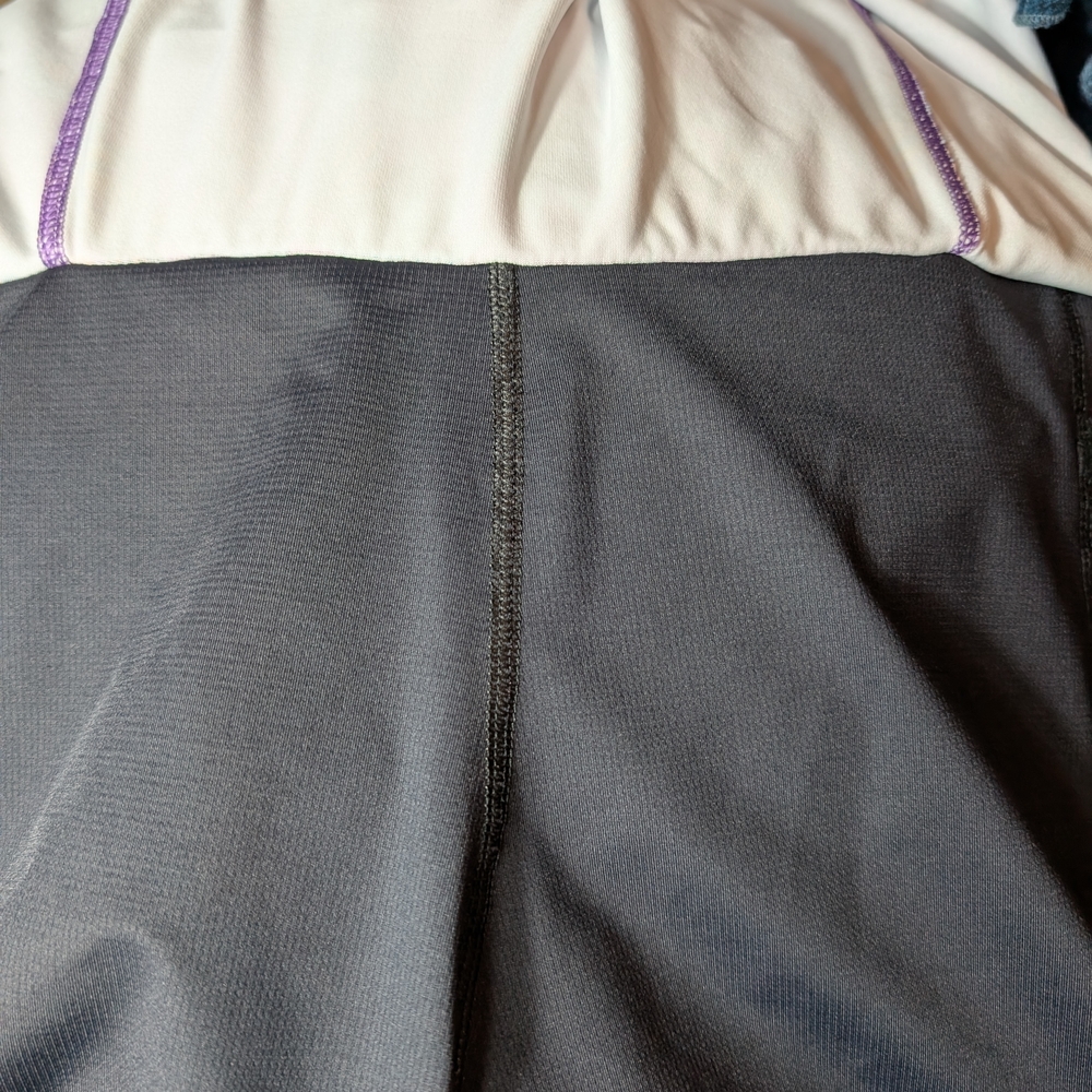 Pre-owned Vibrant Purple Tropical Skater Skirt - Picture 9 of 10